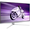 Image de Philips Evnia 32M2N8900 Moniteur de jeu Ultra HD OLED 32 ", 240 Hz, 0,03 ms, HDR400, FreeSync Prem. Pro, G-Sync comp., Ambiglow (3840 x 2160, 2 x HDMI 2.1, 1 x DP 1.4, 1 x USB-C (90 W PD)) Blanc