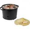 Image de Princess 112240 Grill Houtskool, Elektrisch Controlelampje, Traploze temperatuurregeling Grilloppervlak (diameter)=320 mm Zwart