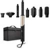 Image de Silk'n air styler 8 en 1 - SilkyAir Flex - Brosse chauffante avec 8 accessoires - Brosse soufflante rotative , Brosse lissante et volumisante , diffuseur et plus - Sèche-cheveux de 1300 W - Noir