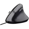Image de Trust Bayo II Ergonomische muis USB Zwart 6 Toetsen 800 dpi, 1200 dpi, 1600 dpi, 2400 dpi Ergonomisch, Geluidsarme toetsen, Geïntegreerd scrollwiel