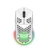 Image de Trust Gaming GXT 929W Helox Souris Gaming sans Fil Ultralégère 75g, 80h de Batterie, Récepteur Micro-USB 2,4 GHz, DPI Réglable 800-4800, Souris Gamer Rechargeable LED PC Ordinateur - Blanc
