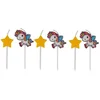 Image de Folat 65049 Lot de 6 bougies d'anniversaire licorne