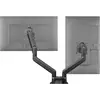 Image de One For All Solid Dual black Monitor-tafelbeugel Aantal monteerbare displays: 2 Display(s) 33 cm (13) - 88,9 cm (35) Zwart In hoogte verstelbaar, Zwenkbaar,