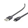 Image de Gembird CCP-USB2-AMCM-1M Câble USB 2.0 vers Type-C 1 m Noir