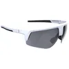 Image de BBB Lunettes de cyclisme durables pour homme et femme Protection UV 100% gravier Vélo de route et VTT Blanc mat BSG-75
