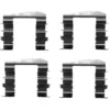 Image de A.B.S. ALL BRAKE SYSTEMS BV. Kit d'accessoires pour plaquette de frein à disque pour DAIHATSU: Valera, Charade, Gran Move & MAZDA: MX3 (Ref: 1170Q)