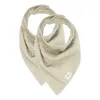 Image de Jollein Soft Waves Olive Green Lot de 2 bavoirs Bandana 029-867-67052