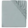 Image de Jollein Drap-housse en jersey - Pour parc - Vert mer - 75 x 95 cm - 100% coton - Drap-housse parc - Certifié Oeko-TEX