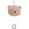 Image de Jollein Boîte à musique pour bébé en peluche - Rose sauvage - Pendentif musical en tissu - Pour fille et garçon - Jouet musical pour bébé - Doudou avec musique