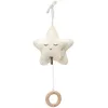 Image de Jollein Boîte à musique Baby Star - Ivoire - Pendentif musical en tissu - Pour fille et garçon - Jouet musical pour bébé