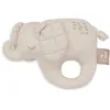Image de Jollein Hochet - Elephant Tales - Jouet Bébé avec Anneau & Grelot - Doudou Hochet - Doux & Maniable - Stimule les sens & la motricité - Lavable à la Main - Cadeaux de Naissance