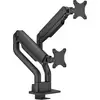 Image de Neomounts DS70S-950BL2 Tafelbeugel voor monitor Aantal monteerbare displays: 2 Display(s) 43,2 cm (17) - 88,9 cm (35) Zwart In hoogte verstelbaar,...