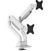Image de Neomounts DS70S-950WH2 Tafelbeugel voor monitor Aantal monteerbare displays: 2 Display(s) 43,2 cm (17) - 88,9 cm (35) Zwart In hoogte verstelbaar, Kantelbaar,