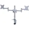 Image de Neomounts FPMA-D1330DSILVER Tafelbeugel voor monitor Aantal monteerbare displays: 2 Display(s) 25,4 cm (10) - 68,6 cm (27) Zilver In hoogte...