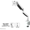 Image de Neomounts NM-D750WHITE Tafelbeugel voor monitor 25,4 cm (10) - 81,3 cm (32) Kantelbaar, Zwenkbaar Wit