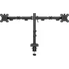 Image de Neomounts DS60-600BL2 Monitorvoet Aantal monteerbare displays: 2 Display(s) 25,4 cm (10) - 81,3 cm (32) Zwart In hoogte verstelbaar, Kantelbaar,...