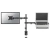 Image de NewStar Flat Screen & Notebook Desk Mount clamp/Grommet 10-32inch Black FPMA-D550NOTEBOOK