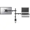 Image de Neomounts FPMA-D550NOTEBOOK Tafelbeugel voor monitor 25,4 cm (10) - 81,3 cm (32) Zwenkbaar, Roteerbaar, Kantelbaar, Laptophouder, In hoogte verstelbaar Zwart
