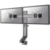 Image de Neomounts FPMA-D860DBLACK Tafelbeugel voor monitor Aantal monteerbare displays: 2 Display(s) 25,4 cm (10) - 68,6 cm (27) Zwart Zwenkbaar, Roteerbaar,