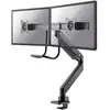 Image de Neomounts NM-D775DXBLACK Tafelbeugel voor monitor Aantal monteerbare displays: 2 Display(s) 43,2 cm (17) - 61 cm (24) Zwart Zwenkbaar, Roteerbaar,...