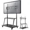 Image de Neomounts NS-M4000BLACK TV-wagen 152,4 cm (60) - 267,0 cm (105) Vloerstandaard, Vast