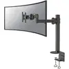 Image de Neomounts FPMA-D960BLACKPLUS Tafelbeugel voor monitor 25,4 cm (10) - 124,5 cm (49) Zwenkbaar, Roteerbaar, Kantelbaar, In hoogte verstelbaar Zwart