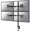 Image de Neomounts FPMA-D550D4BLACK Tafelbeugel voor monitor Aantal monteerbare displays: 4 Display(s) 33,0 cm (13) - 81,3 cm (32) Zwart Kantelbaar,...