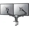 Image de Neomounts DS70-810BL2 Tafelbeugel voor monitor Aantal monteerbare displays: 2 Display(s) 43,2 cm (17) - 81,3 cm (32) Zwart In hoogte verstelbaar,...