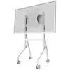 Image de Neomounts Samsung Flip-Trolley 55-65 PC/monitor-trolley Aantal monteerbare displays: 1 Display(s) 139,7 cm (55) - 165,1 cm (65) Wit Draaibaar
