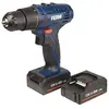 Image de FERM Perceuse sans fil Li-ion 12V - 2 batteries 1.5Ah, chargeur rapide, 2 embouts de vissage inclus