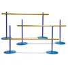 Image de BS Toys Toystacles - Toystacles Pour Enfants À Sauter - Parkour Enfants Extérieur - À Partir De 6 Ans- Convient Pour Intérieur Et Extérieur - Haies Athlétisme Réglables - Bleu - 102 X 2 X 56 cm