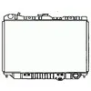 Image de NRF B.V. Radiateur moteur pour FIAT: Fiorino & OPEL: Monterey, Campo & VAUXHALL: Astra (Ref: 53517)