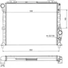 Image de Radiateur nrf 58743
