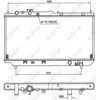 Image de Radiateur nrf 509511 easy fit