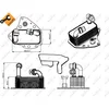 Image de Refroidisseur d'huile nrf 31343 easy fit