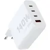 Image de XTORM Ultra Wall USB-oplader 140 W 3x USB-C, 1x USB-A Quick Charge 3.0 Wit Binnen GaN