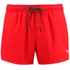Image de PUMA Short de bain court pour homme (lot de 1), Rouge, M