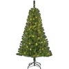Image de Black Box Trees Charlton Sapin de Noël artificiel avec éclairage LED - H155 x Ø91 cm - Vert