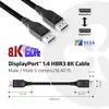 Image de club3D DisplayPort Aansluitkabel DisplayPort-stekker, DisplayPort-stekker 5.00 m Zwart CAC-1061 8K UHD DisplayPort-kabel