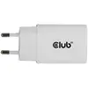 Image de club3D CAC-3020 USB-oplader 30 W USB-C stekker USB PD 3.0 Wit Binnen USB Power Delivery (USB-PD)