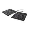 Image de R-Go Split Clavier Bluetooth 5.0 avec logiciel Anti-RSI Design ergonomique avec clavier divisé QWERTY US Noir