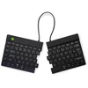 Image de R-Go Split Clavier Bluetooth 5.0 avec logiciel Anti-RSI, AZERTY Française, Design Ergonomique avec Clavier Partagé, Compatible avec Windows/MacOS, Noir