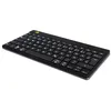 Image de R-Go Compact Break Clavier Bluetooth 5.0, disposition allemande QWERTZ, avec logiciel Anti-RSI, design plat ergonomique, compatible avec Windows/Microsoft/Linux/Mac, noir