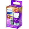 Image de Philips LED 871951432449700 LED-lamp Energielabel D (A - G) E27 Kogel 3.4 W = 40 W Warmwit (Ø x h) 45 mm x 78 mm Dimbaar (dim to warm) 1 stuk(s)