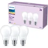 Image de Philips Classic LED Lamp E27 - Warmwit Licht - 60 W - Mat - 3 Lampen