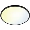 Image de WiZ 8719514554955 SuperSlim WiZ Ceiling 22W B RD 27-65K TW LED-plafondlamp LED LED vast ingebouwd 22 W Zwart