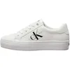 Image de Calvin Klein Vulc Yw0yw00847 Baskets basses vulcanisées à lacets pour femme, White, 38 EU