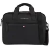 Image de Tommy Hilfiger Sacoche pour ordinateur portable 14" en PU pour homme, noir (noir), taille unique