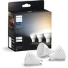 Image de Philips Hue GU10 Spot 3-Pack (400lm) - Warm tot Koelwit Licht - Dimbaar - Verbind met Bluetooth of Bridge - Smart Lamp - Werkt met Alexa en Google Home
