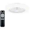 Image de Philips LED Amigo Plafondventilator 20 W, 42 W (Ø x h) 490 mm x 137 mm Glittereffect Met lamparmatuur, Dimbaar